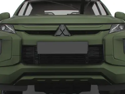 Mitsubishi L200 RAM II UAV 2023 3D model