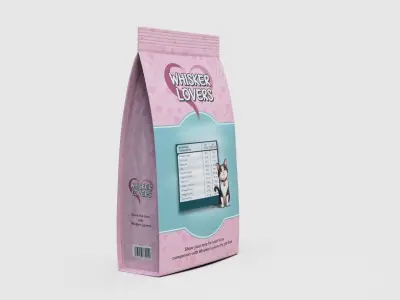 Whisker Lovers Low-poly 3D model