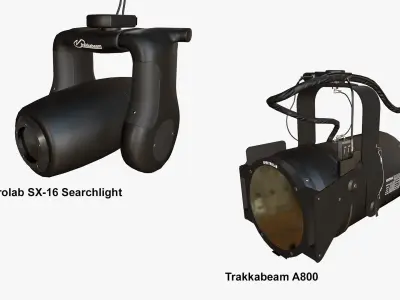 Helicopter Search Lights Collection 