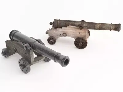 Cannon 02 04 3D model