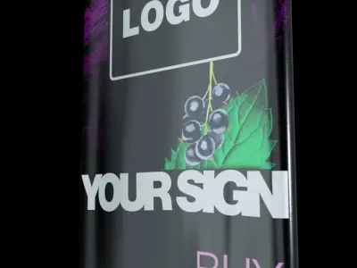 Chocolate Snack Bars packaged Low-poly 3D model