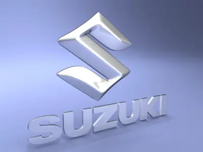 Suzuki SX4 Car Logo 3D model