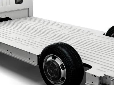 Vauxhall Movano FWD LL35 L3H1 Platform Cab 2014 3D model