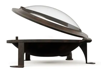 RMS Titanic Deck Lamp 3D model