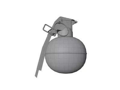 M67 Hand grenade Low-poly 3D model purchase