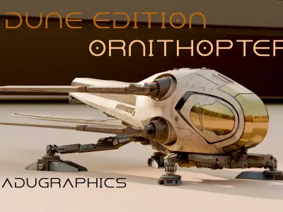 ornithopter 3D model