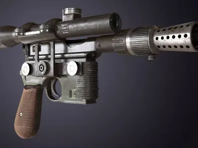 DL-44 Blaster 3D model