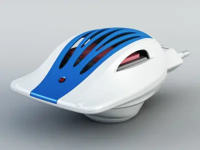 Mosquitall fumigator blue 3D model