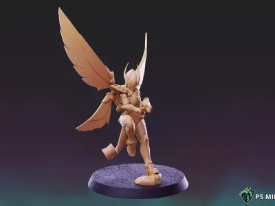 Galaxy Elves - Male Vengeful Wasps Pose 3 3D print model