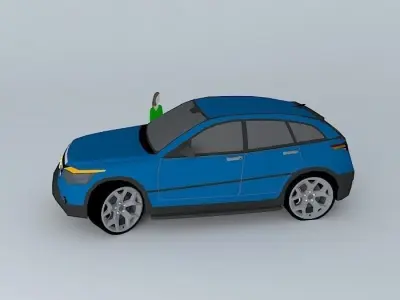 Suv car NEG E2 2013 Free 3D model
