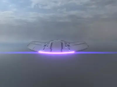 Raider Spaceship 3D model