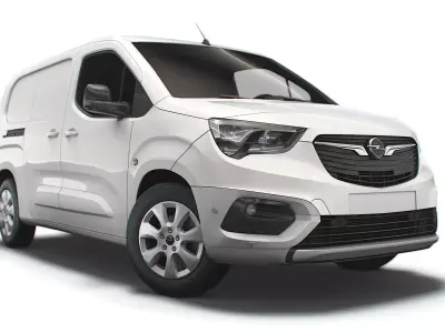 Opel Combo LWB Limited Edition Van 2021 3D model