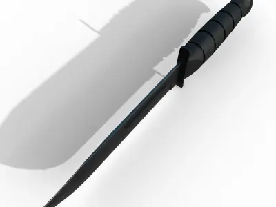 Army knife Low-poly 3D model buy
