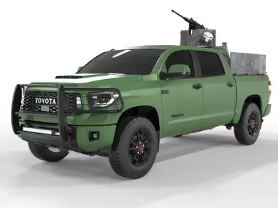 Tundra Trd 2019 Armored 3D model