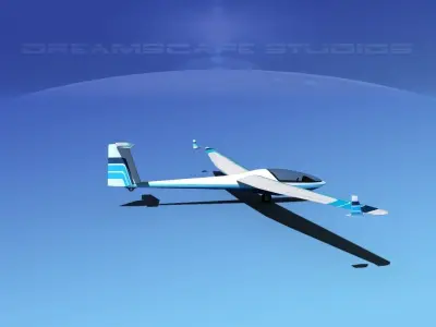 Glaser-Dirks DG-300 Glider V14 3D model