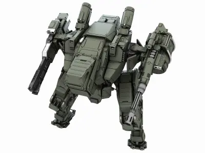 Mech fighter 2 3D model