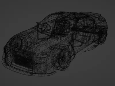 Nissan gtr r35 drift Free 3D model