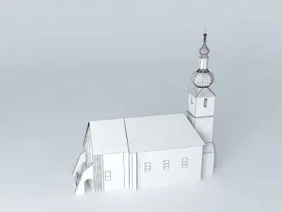 The temple of Bernecebarati 3D model