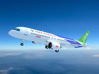 COMAC C919 3D model