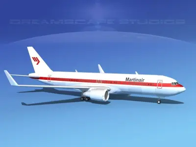 Boeing 767-300 Martinair 3D model