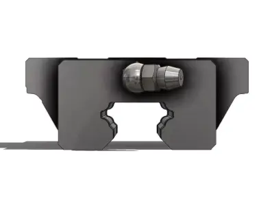 Carro Guia Linear Hiwin HGW 20 CC Linear Guide Car 3D model