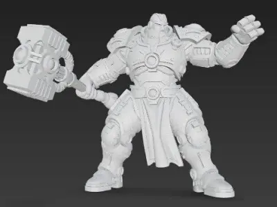 3D Printable Iron Oath Thunderstrike Heavy Battle Armor 3D model