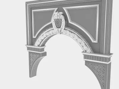 Classical Door 3D model