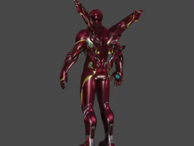 Iron Man Infinity 3D model
