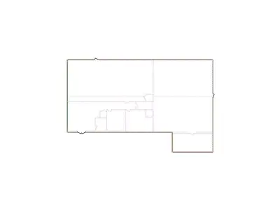 Detailed Exterior Sketch by Interior - 4501-5000 SF - Xactimate 3D model