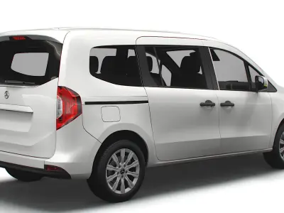 Mercedes Benz Citan Micro Camper LWB 2023 3D model