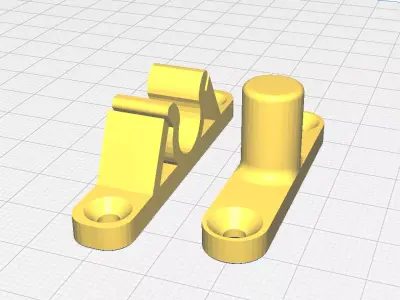 window door lock 3D print model