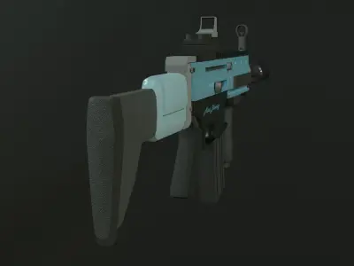 FN SCAR Rifle Free 3D model