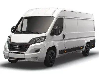 Fiat Ducato Van L4H2 2022 3D model