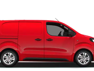 Vauxhall Vivaro Electric Van L1 2024 3D model