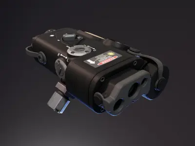 LM Vampir Laser Module Low-poly 3D model