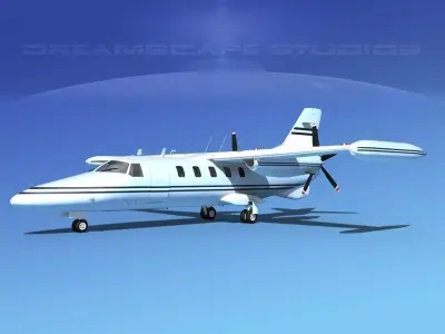 Dreamscape AF-44 Star Executive V09 3D model