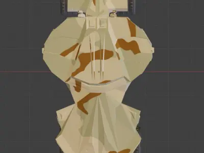 Mud Racer Sports Car Off-Road Free 3D model