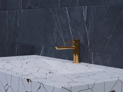 Modern Sink Design Free 3D model