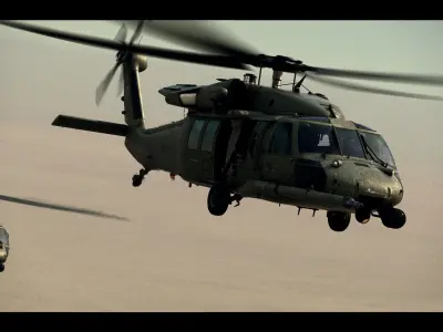  HH-60G Pave Hawk 3D model