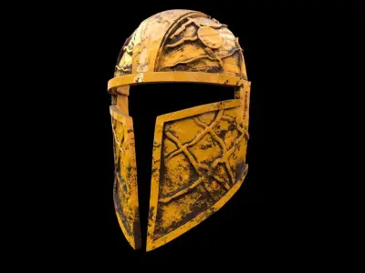 Mandalore The Ultimate MAsk two versions 3d digital download 3D print model