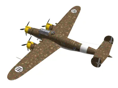 cant z1007bis 3D model