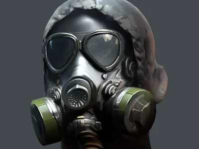 helmet 3d model military combat Low-poly Low-poly 3D model Low-poly 3D model