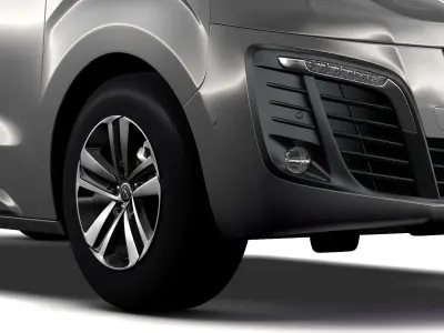 Peugeot Traveller L3 2017 3D model