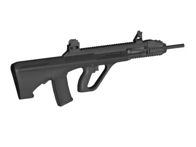 Steyr AUG rifle 3D model