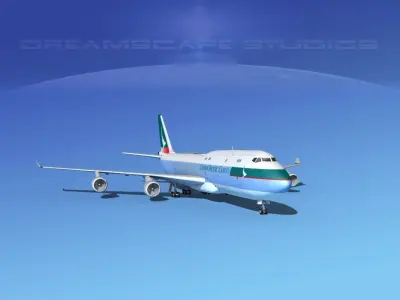 Boeing 747-8I Cathay Pacific Cargo 3D model