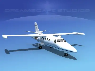 Dreamscape AT-48 Jet Executive V09 3D model