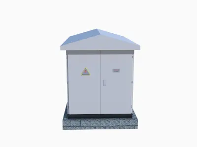 Power Distribution Cabinet 3D model