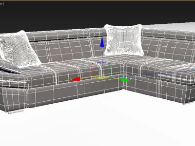 sofa set rv sectional Free 3D model