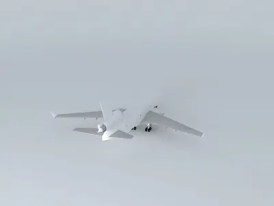 AirbusA330 airplane Free 3D model