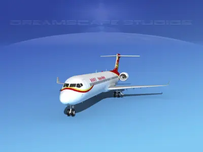 Comac ARJ21-900 Hainan Airlines  3D model
